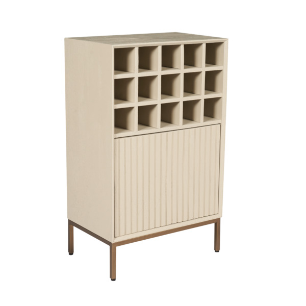 Madison, leverbaar in kleuren Black, Walnut en Sand