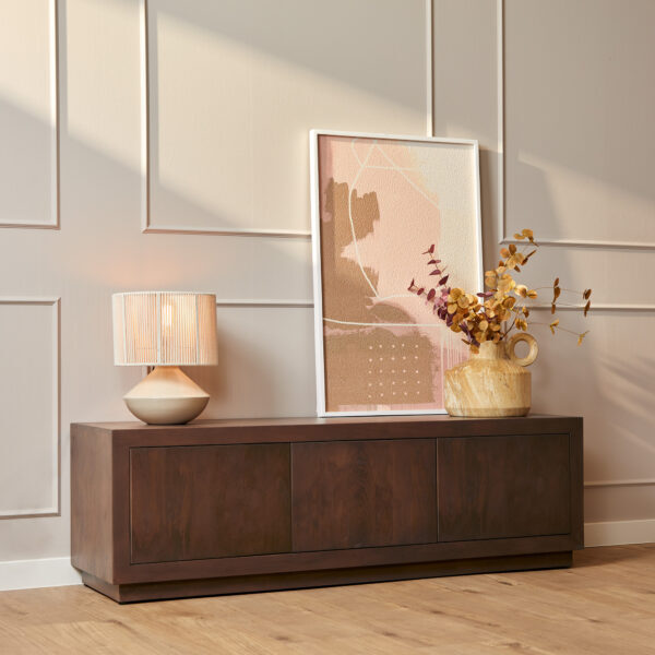 Brussel, leverbaar in kleuren Black, Walnut en Sand