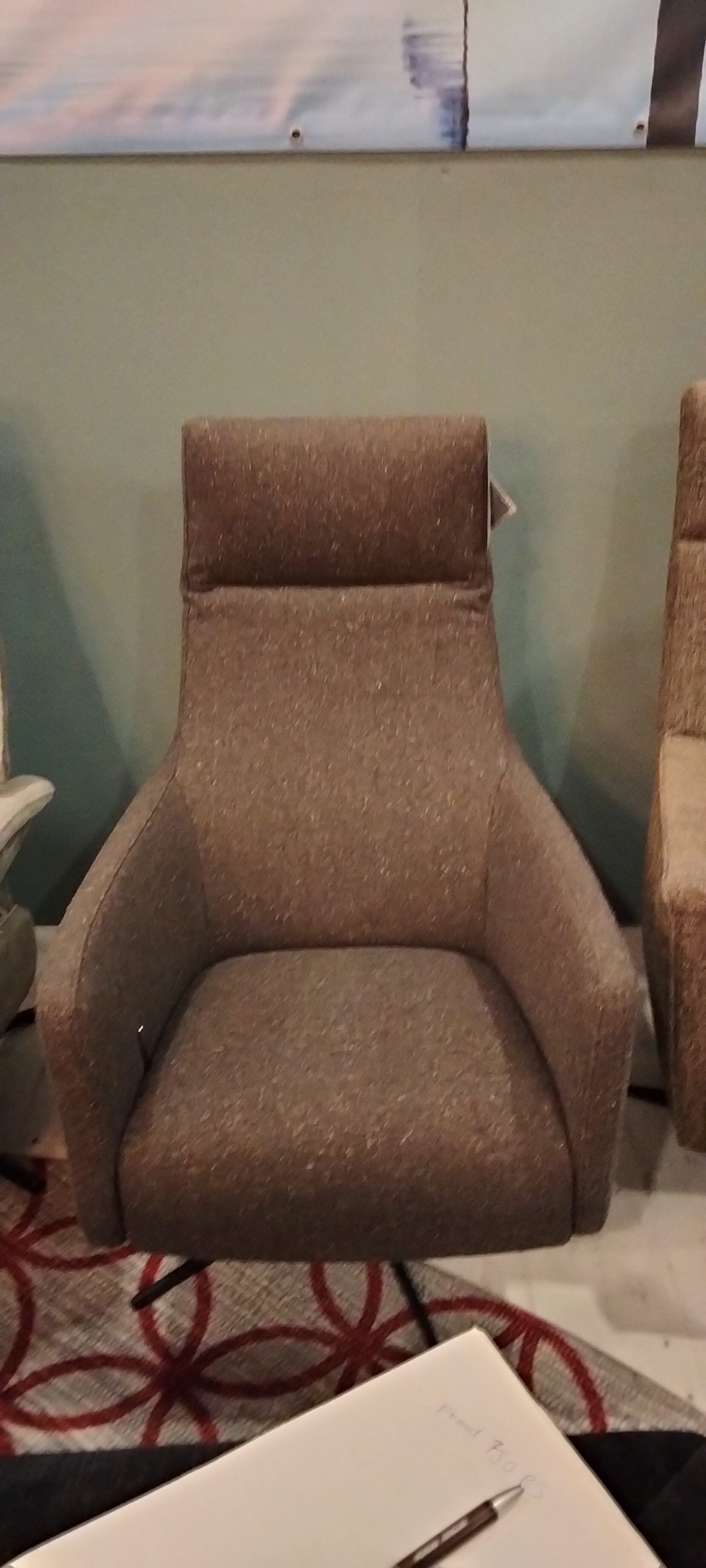 Afhaal showroommodel, relaxfauteuil Equipe