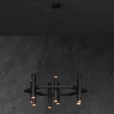 Stelvio hanglamp, 6-hoekig